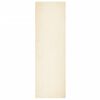 vidaXL Rug HUARTE Short Pile Soft and Washable Cream 80x250 cm