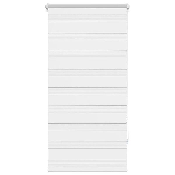 vidaXL Zebra Blind 80 x 150 cm White