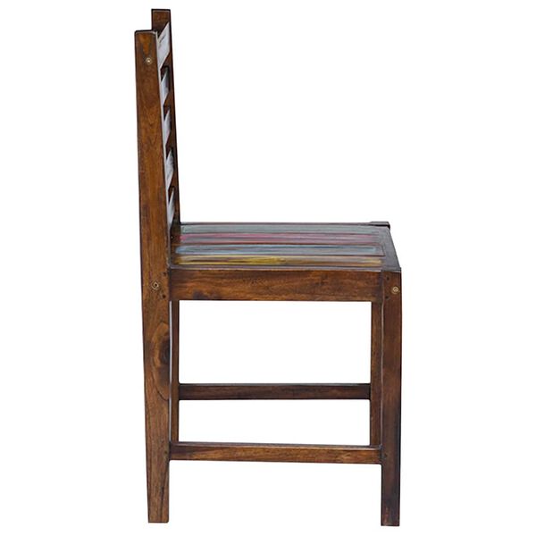 vidaXL Dining Chairs 2 pcs Solid Reclaimed Wood