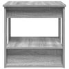 vidaXL Coffee Table Grey Sonoma 51 x 50 x 50 cm Engineered Wood