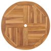 vidaXL Folding Garden Table 85x76 cm Solid Teak Wood