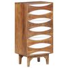 vidaXL Chest of Drawers 43.5x35x90 cm Solid Acacia Wood