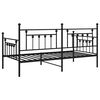 vidaXL Daybed Frame Black 107 x 203 cm Steel