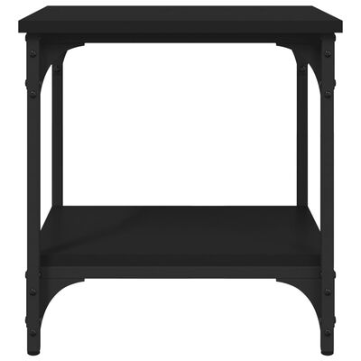 vidaXL Side Table Black 40x30x42 cm Engineered Wood