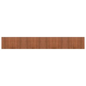 vidaXL Rug Rectangular Brown 60x400 cm Bamboo