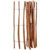 vidaXL Picket Fence Hazel Wood 120x250 cm