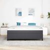 vidaXL Box Spring Bed Dark Grey 180 x 200 cm Velvet