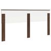 vidaXL Headboard Brown Oak 200 cm Engineered wood