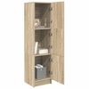 vidaXL Highboard Sonoma oak 31.5 x 32 x 124 cm Engineered wood