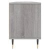 vidaXL TV Cabinet Grey Sonoma 150x30x44.5 cm Engineered Wood