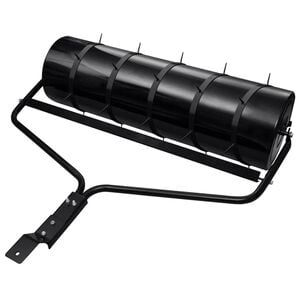 vidaXL Garden Lawn Roller Pull with Aerator Clamps &Oslash; 30 x 90 cm Steel