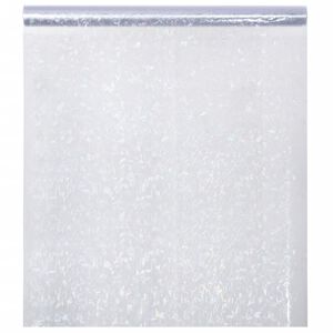 vidaXL Window Film Frosted 3D Rainbow Pattern 90x1000 cm PVC