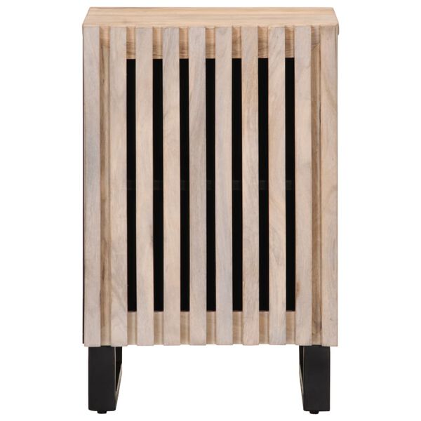 vidaXL Bathroom Cabinet 38x34x58 cm Solid Wood Mango