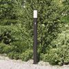 vidaXL Bollard Light with Sensor 110 cm Stainless Steel IP44