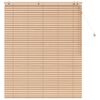 vidaXL Venetian Blind Oak Look 140 x 160 cm 35 mm Solid Paulownia Wood