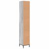 vidaXL Bathroom Cabinet with Drawer Grey Sonoma 31.5 x 33 x 190 cm