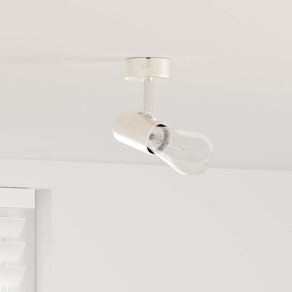 vidaXL Ceiling Spotlight Nickel 6.5 x 6 x 11.5 cm Metal