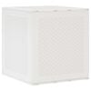 vidaXL Storage Box with Storage White 55 x 53 x 57 cm Polypropylene