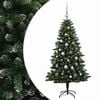 vidaXL Artificial Christmas Tree with Bauble 120 cm 150 LEDs