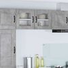 vidaXL Kitchen Cabinet Lucca 2 pcs Concrete Grey 40 x 31 x 40 cm