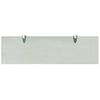 vidaXL Floating Shelves 2 pcs Glass 70x20 cm 8 mm