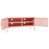 vidaXL TV Cabinet Pink 105x35x50 cm Steel