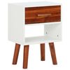 vidaXL Bedside Cabinet Solid Acacia Wood 40x30x57 cm