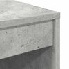 vidaXL Desk with Drawer 2 pcs Concrete Grey