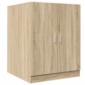 vidaXL Washing Machine Cabinet Sonoma Oak 70.5x71.5x91.5 cm