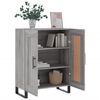 vidaXL Sideboard Grey Sonoma 69.5x34x90 cm Engineered Wood