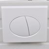 vidaXL Wall Hung Toilet with Concealed Cistern Ceramic White