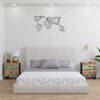 vidaXL Bedside Cabinets 2 pcs 40x33x46 cm Solid Wood Reclaimed