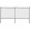 vidaXL Garden Fence | Steel | Tough | Modern