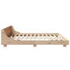 vidaXL Bed Frame without Mattress 200x200 cm Solid Wood Pine