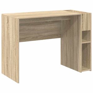 vidaXL Desk Sonoma Oak Engineered Wood 109 x 50 x 78 cm