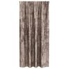 vidaXL Velvet Curtains 2 pcs Cappuccino 175 x 140 cm Velvet