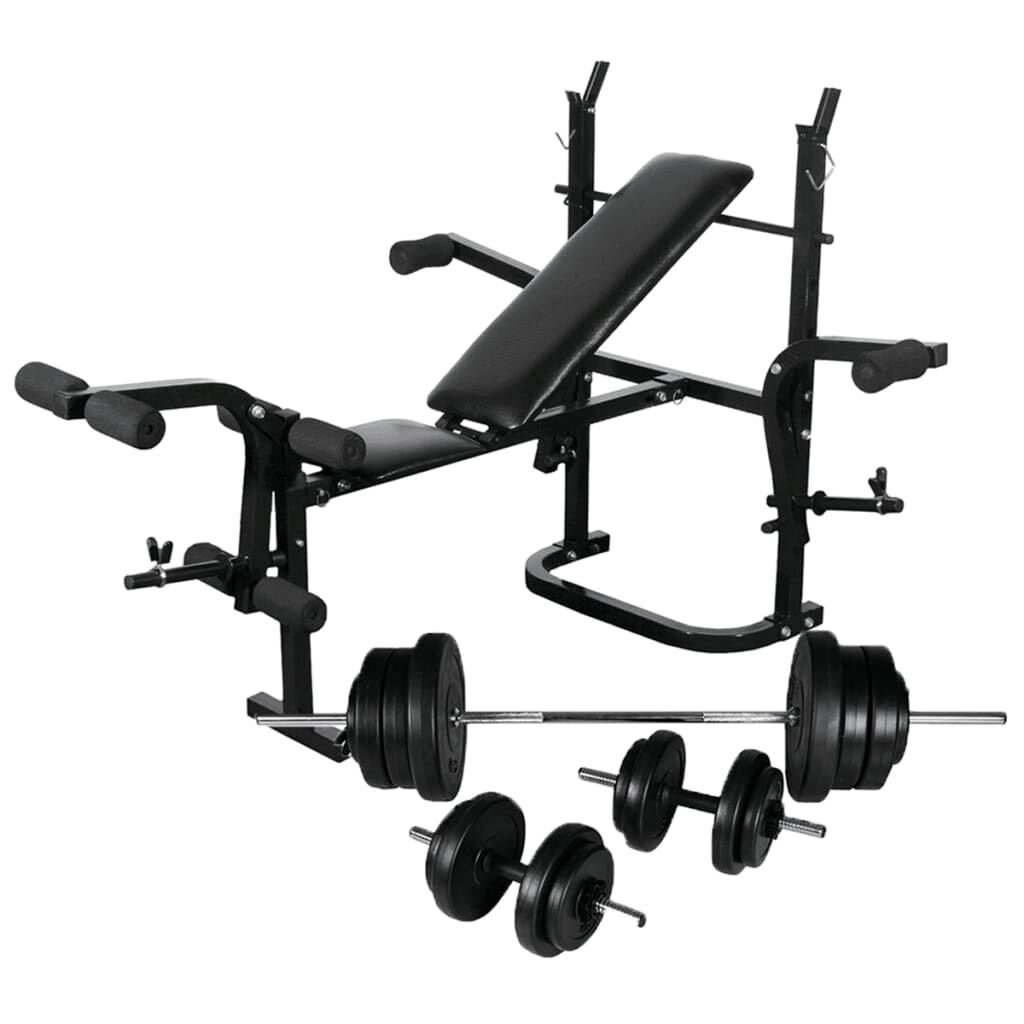 Bench and discount weights set uk