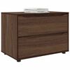 vidaXL Storage Cabinet Brown Oak 80 x 48 x 57 cm Engineered Wood