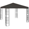 vidaXL Gazebo 3x3 m Anthracite
