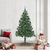 vidaXL Christmas Tree with 300 LEDs with Stand Green 210 cm PVC