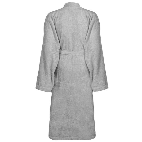vidaXL Bathrobe KINN Grey L Cotton