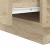 vidaXL Bedside Cabinet with Drawer 2 pcs Sonoma Oak 39 x 34.5 x 50 cm