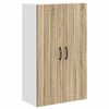 vidaXL Wall Cabinet LUCCA Sonoma Oak 60 x 31 x 100 cm Engineered Wood