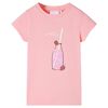 vidaXL Kids' T-shirt Pink 116