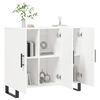 vidaXL Sideboard White 90x34x80 cm Engineered Wood