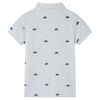 Kids' Polo Shirt&nbsp; Grey Melange 104