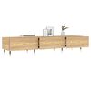 vidaXL TV Cabinet Sonoma Oak 150x36x30 cm Engineered Wood