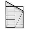 vidaXL Greenhouse Anthracite Aluminium 3.97 m&sup3;