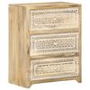 vidaXL Sideboard 60x35x75 cm Solid Mango Wood