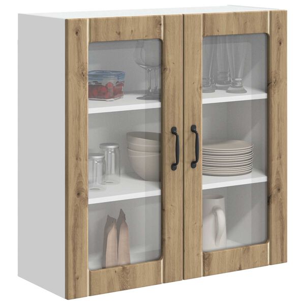 vidaXL Kitchen Cabinet Artisan Oak 80 x 31 x 80 cm Engineered Wood